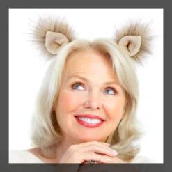 Platinum Clip-on Ears