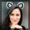 Mini Black Clip-on Ears -Smiffys Sales 27 Mini black model frame