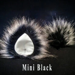 Furry Ears - Mini -Smiffys Sales 27 Mini black product titled