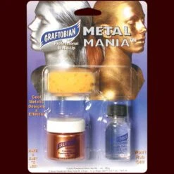 Metal Mania Metallic Powder Application Kit -Smiffys Sales 31 Metal Mania Copper 98649
