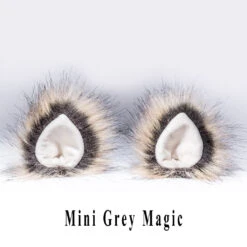 Furry Ears - Mini -Smiffys Sales 37 Mini grey magic product titled