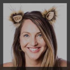 Blonde Wildcat Clip-on Ears