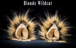 Furry Ears -Natural- Teardrop Style 29 Furry Ears -Natural- Teardrop Style -Smiffys Sales 4 Blonde wildcat product titled