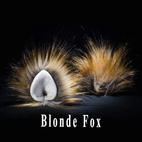 Furry Ears -Natural- Teardrop Style 12 Furry Ears -Natural- Teardrop Style - Image 10