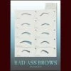 Charismatic Eyebrow Stencils -Smiffys Sales 53 Bad Ass Brows Charismatic 78465 4e911715 50fc 491f a636 46db1305fff6