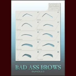 Eyebrow Stencils -Smiffys Sales 53 Bad Ass Brows Dazzling 78466 d6d12867 5b49 428c 8179 381f61402135