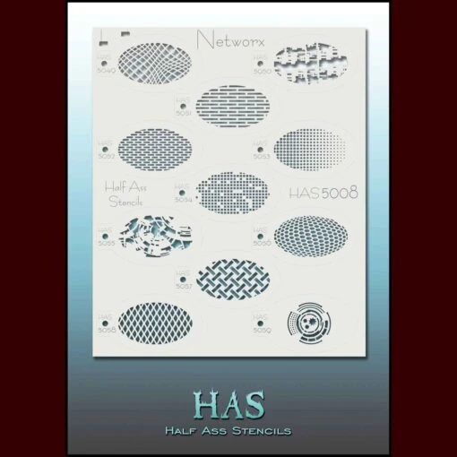 11 Sencil Set - Half Ass Stencils - Image 4