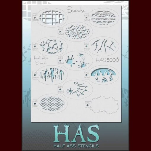 11 Sencil Set - Half Ass Stencils - Image 7