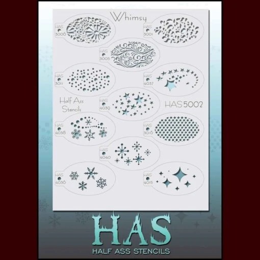 11 Sencil Set - Half Ass Stencils - Image 8