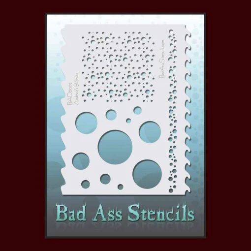 Bubbles Full Sheet Stencil