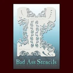 Bad Ass Stencils 26 Bad Ass Stencils -Smiffys Sales 54 Bad Ass Stencils Fancy Pants 78583