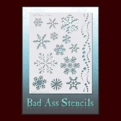 Bad Ass Stencils 28 Bad Ass Stencils -Smiffys Sales 54 Bad Ass Stencils Frozen 78564
