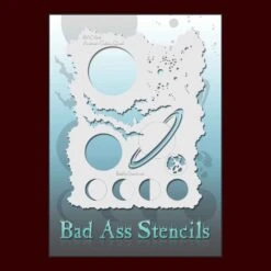 Bad Ass Stencils 29 Bad Ass Stencils -Smiffys Sales 54 Bad Ass Stencils Galaxy 78569