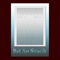 Bad Ass Stencils 31 Bad Ass Stencils -Smiffys Sales 54 Bad Ass Stencils Halftone 78585