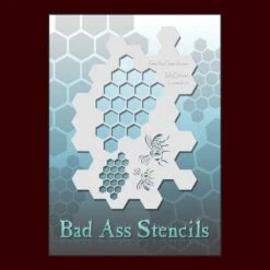Bad Ass Stencils 32 Bad Ass Stencils -Smiffys Sales 54 Bad Ass Stencils Honeybuzz 78578
