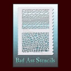 Bad Ass Stencils 35 Bad Ass Stencils -Smiffys Sales 54 Bad Ass Stencils Reptiliana 78561