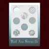 Techno Sphere Full Sheet Stencil -Smiffys Sales 55 BAS Techno Sphere 78588 b10bc9e1 6f10 4185 b918 8da9f172120b