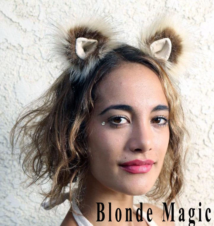 Furry Ears -Natural- Teardrop Style 14 Furry Ears -Natural- Teardrop Style - Image 12