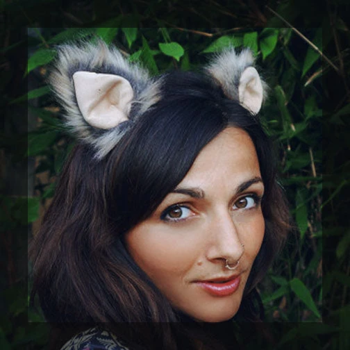 Grey Magic Clip-on Ears 3 Grey Magic Clip-on Ears