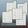 Eyebrow Stencils -Smiffys Sales BABS