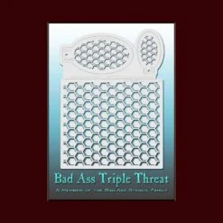 Triple Threat Stencil Set -Smiffys Sales Comb Improvement