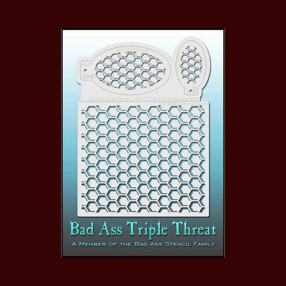 Comb Improvement Triple Threat Stencil Set 3 Comb Improvement Triple Threat Stencil Set