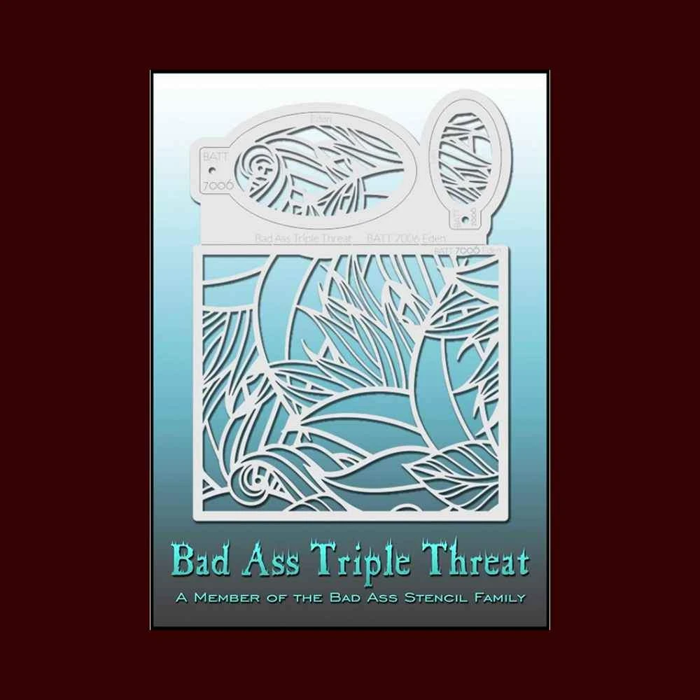 Eden Triple Threat Stencil Set 3 Eden Triple Threat Stencil Set
