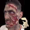 Trauma Torn Face Mask -Smiffys Sales FO080 Trauma