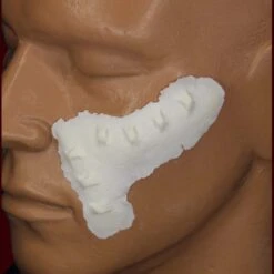 Pierced Cheek Left
