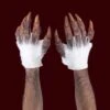 White Beast Costume Gloves -Smiffys Sales G1021 WhiteBeastGloves