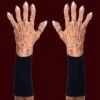 Short Flesh Costume Monster Gloves -Smiffys Sales G1028 ShortFleshGloves