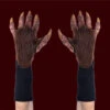 Brown Beast Costume Gloves (black Fabric) -Smiffys Sales G1032 BeastBlackGlove