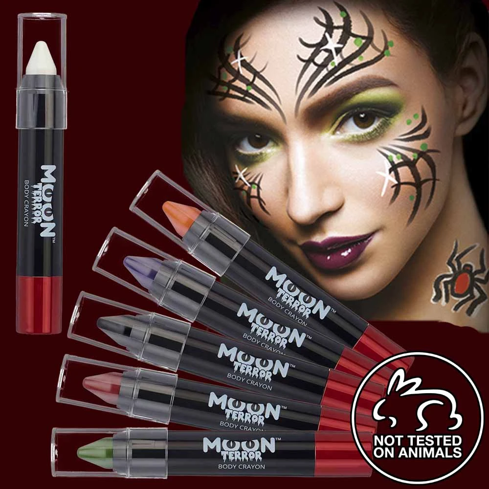Set Of 6 Halloween Makeup Body Crayons 4 Set Of 6 Halloween Makeup Body Crayons - Image 2