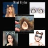 Furry Ears - Mini -Smiffys Sales Kritter Klips Mini