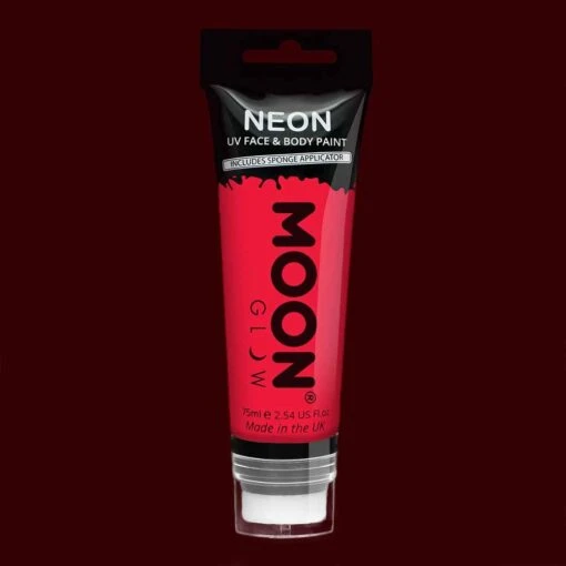 Neon UV Face & Body Paint W/Applicator 75ml - Image 7