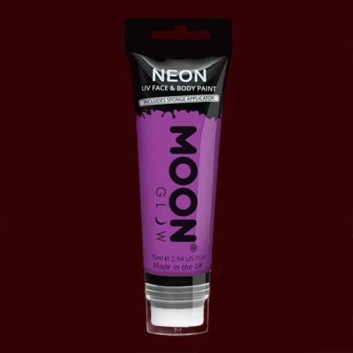 Neon UV Face & Body Paint W/Applicator 75ml - Image 6