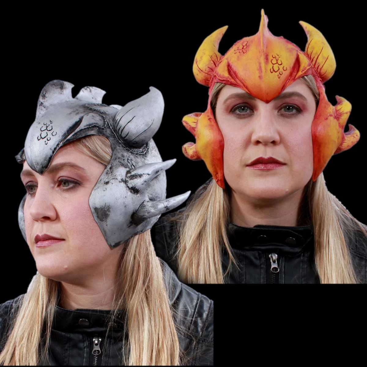Fantasy Helmet - Silver Or Fire 3 Fantasy Helmet - Silver Or Fire
