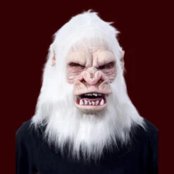 White Tree Hugger Yeti Mask