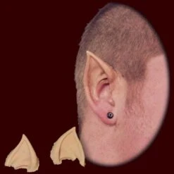 Pointed Ear Tips Foam Latex Appliances