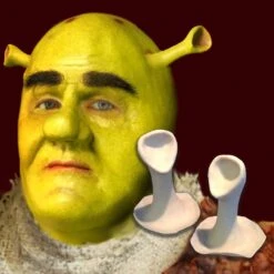 Ogre Ears (pair) - Slip Cast Latex, Not Foam