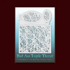 Triple Threat Stencil Set -Smiffys Sales So Meshy