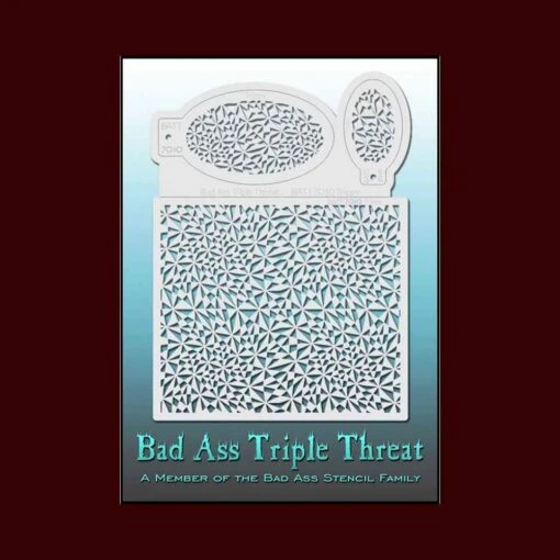 Trippy Triple Threat Stencil Set