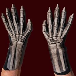 Deluxe Skeleton Glove Hands - While Supplies Last