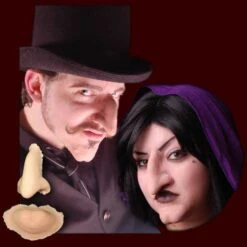Witch/Villain Chin And Nose Set