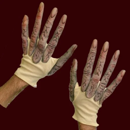 Alien Creature Costume Gloves