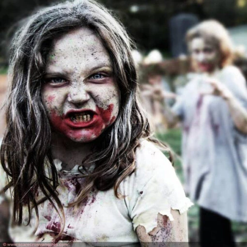 Zombie Teeth Paint And Blood Kit - Image 3