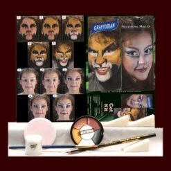 Cat Makeup Kit By Graftobian- Creme