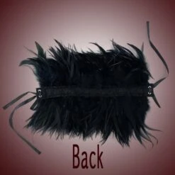 Feather Choker -Smiffys Sales feathercollar black back e9d18e1b 490e 4e2e b75c 34e45e56981e