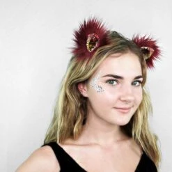 Red Dragon Clip-on Ears